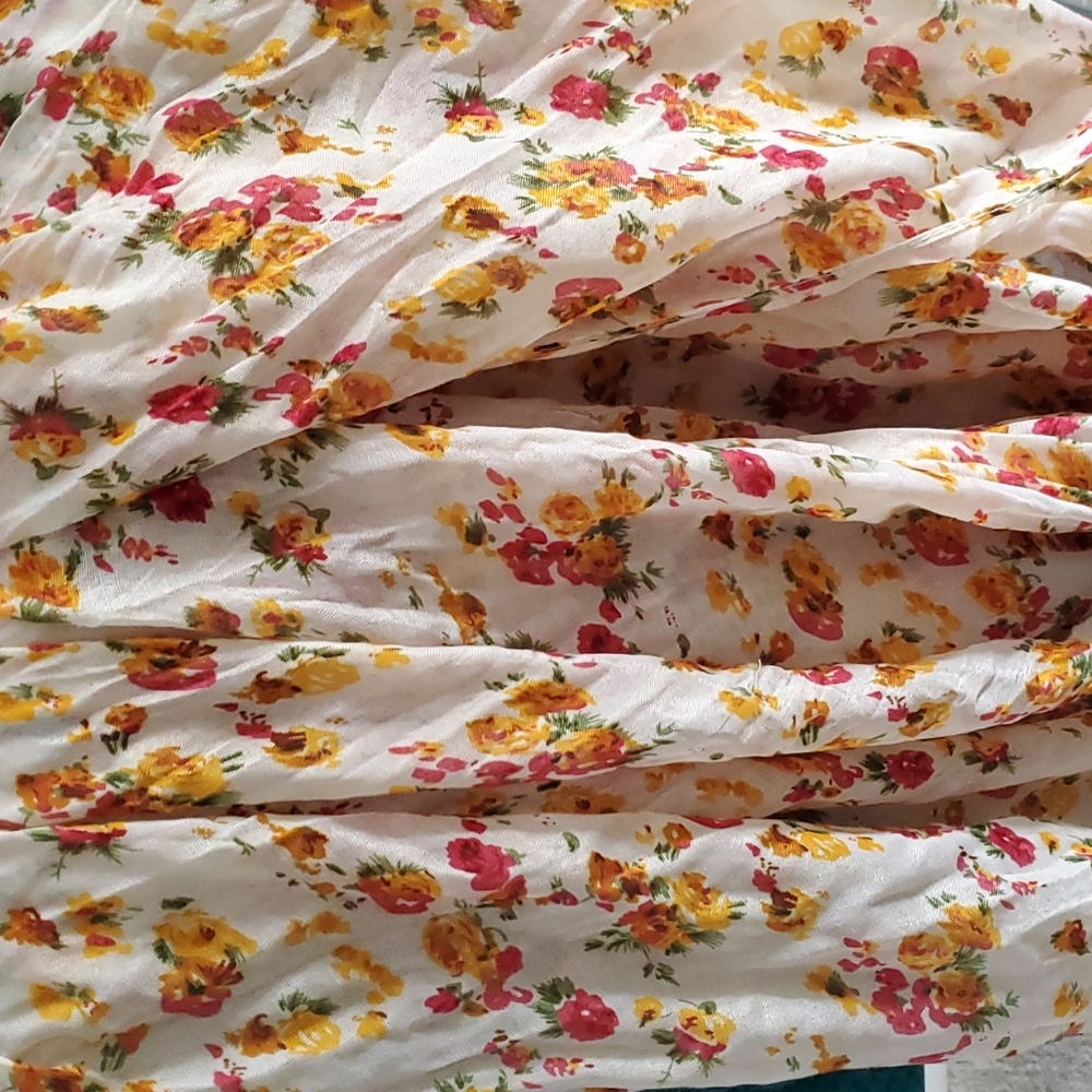 Floral Infinity scarf